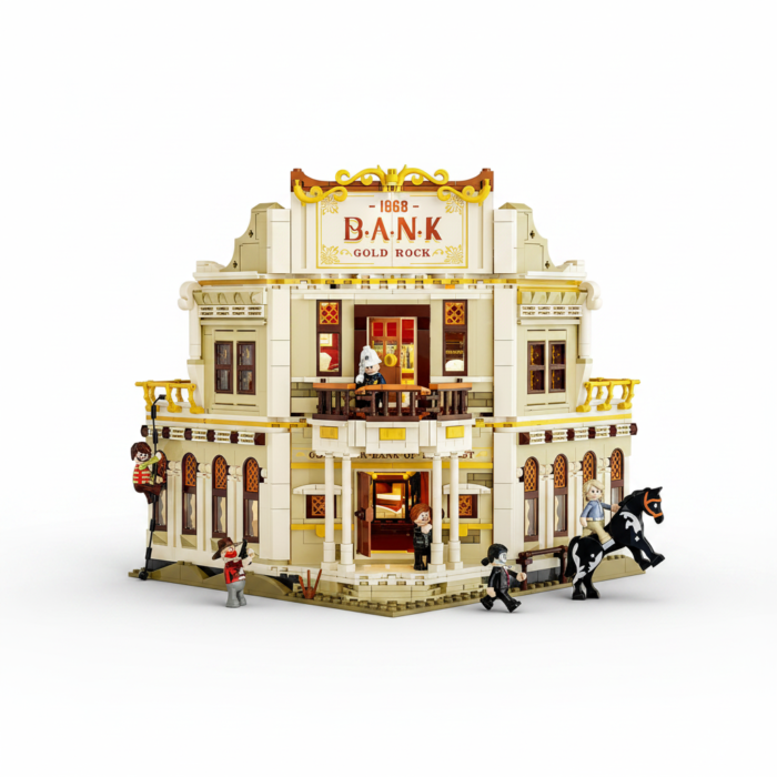 Western Bank Heist Building Set
